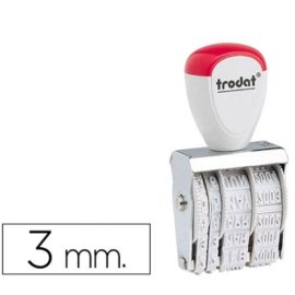 FECHADOR MANUAL   Nº 3 m/m  IVA INCLUIDO