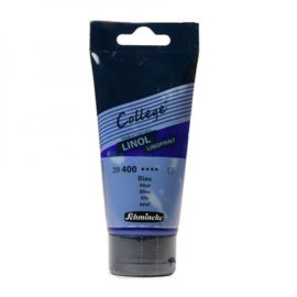 Tinta relieve azul